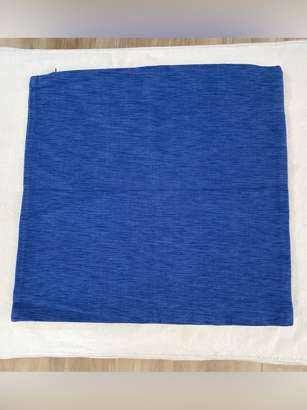 Crate&Barrel Royal Blue Accent Pillow Covers (set of two)